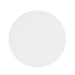 Distinct Designs Classic Mid-Century Design Dining Office White Round 90cm Diameter Dining Table with Wooden Legs-Distinct Designs (London) Ltd