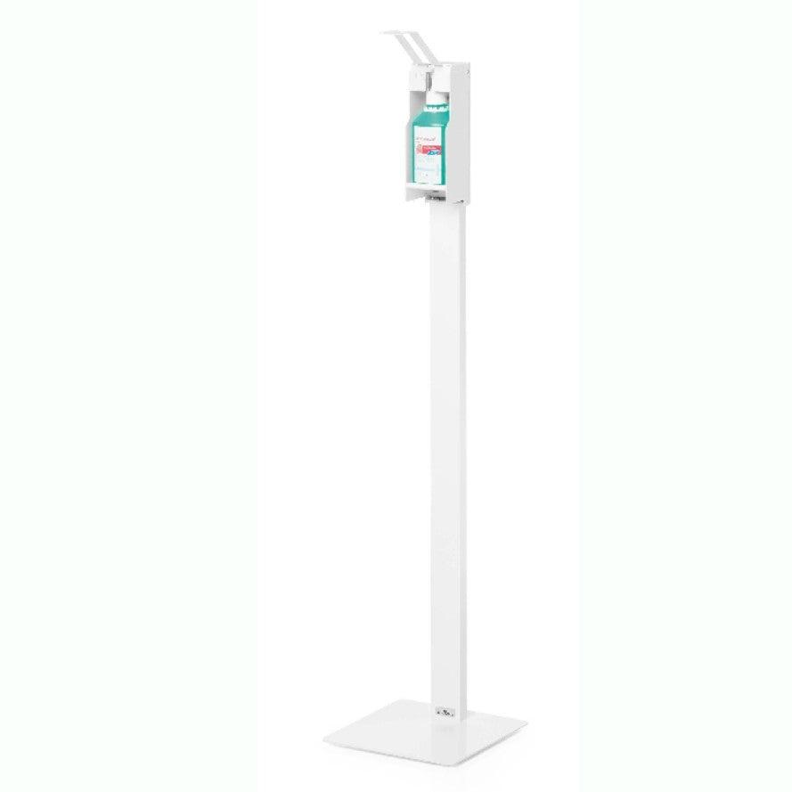 Infection Control Hand Sanitiser Dispenser Floor Standing Unit Hands Free Dispensing Station-Floor Standing-Distinct Designs (London) Ltd