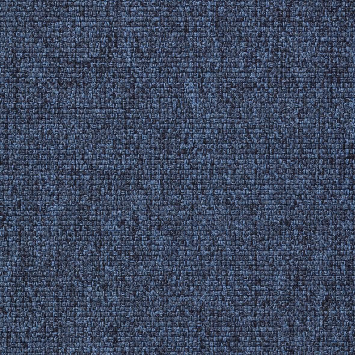 Modern 2 Seater Sofa with 2 Armrests in Denim Blue Fabric-Distinct Designs (London) Ltd