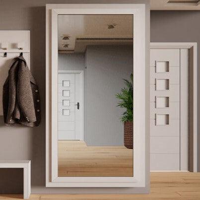 Modern Floating Electric Meter Cover MINIMAL MIRRORED Fuse Box Cupboard Hall Wall Cabinet RCMN250EM-Distinct Designs (London) Ltd