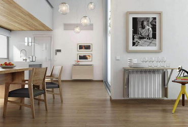 Custom Made Folding TABLE Radiator Cover Multi-functional Space Saving Design 40cm to 130cm Long-Distinct Designs (London) Ltd