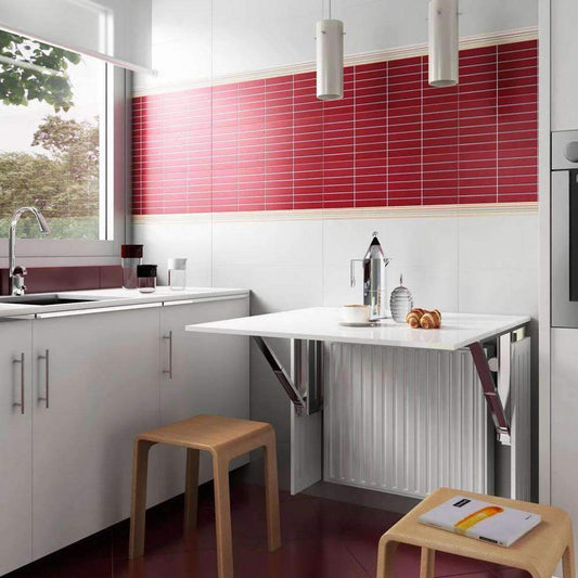 Custom Made Folding TABLE Radiator Cover Multi-functional Space Saving Design 40cm to 130cm Long-75cm-50cm-Distinct Designs (London) Ltd
