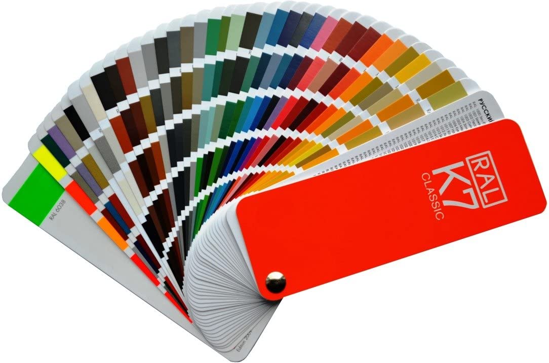 RAL Classic K7 Colour Chart Pallet Icons Fan Deck Swatches with reference numbers-Distinct Designs (London) Ltd