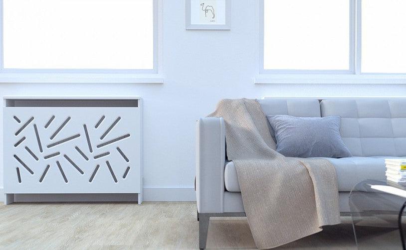 ADD ON Cabinet Box for CLASSIC White Radiator Heater Covers-Distinct Designs (London) Ltd