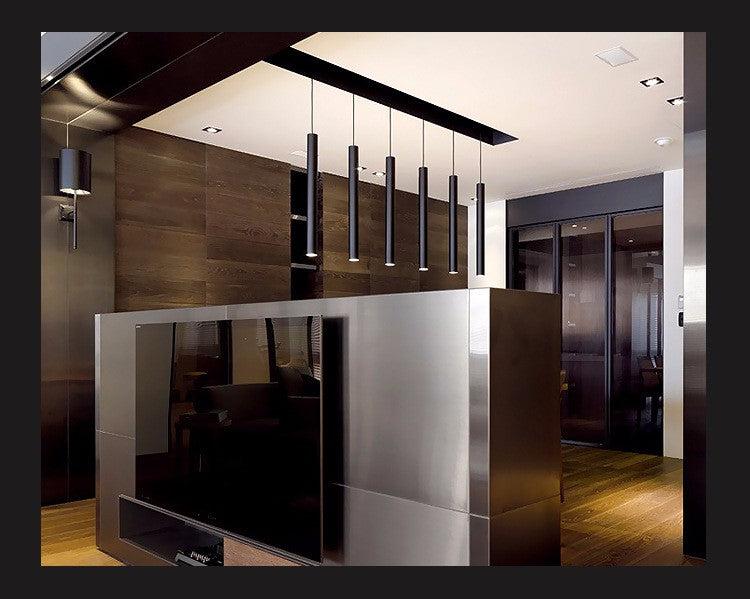 Cylinder LED Pendant Ceiling Down Lights Kitchen Island Dining Living Room Shop Counter Spot Lamp-Distinct Designs (London) Ltd