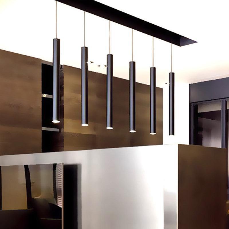 Cylinder LED Pendant Ceiling Down Lights Kitchen Island Dining Living Room Shop Counter Spot Lamp-Distinct Designs (London) Ltd