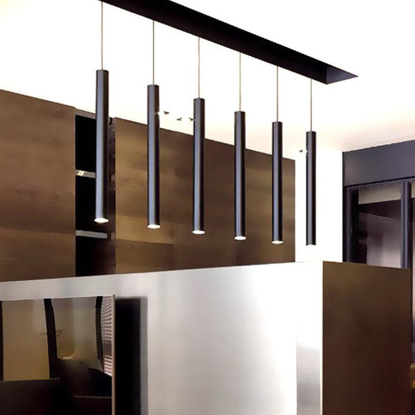 Cylinder LED Pendant Ceiling Down Lights Kitchen Island Dining Living Room Shop Counter Spot Lamp-Distinct Designs (London) Ltd