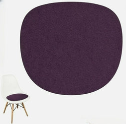 Classic Mid-Century Design Seat Cushion for Dining Office Chair in 4 or 8mm Eco Felt Pad