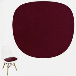 Classic Mid-Century Design Seat Cushion for Dining Office Chair in 4 or 8mm Eco Felt Pad