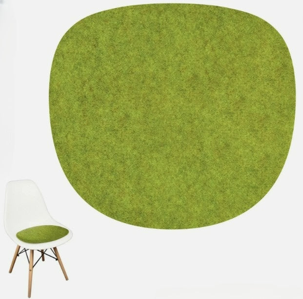 Classic Mid-Century Design Seat Cushion for Dining Office Chair in 4 or 8mm Eco Felt Pad
