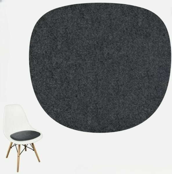 Classic Mid-Century Design Seat Cushion for Dining Office Chair in 4 or 8mm Eco Felt Pad