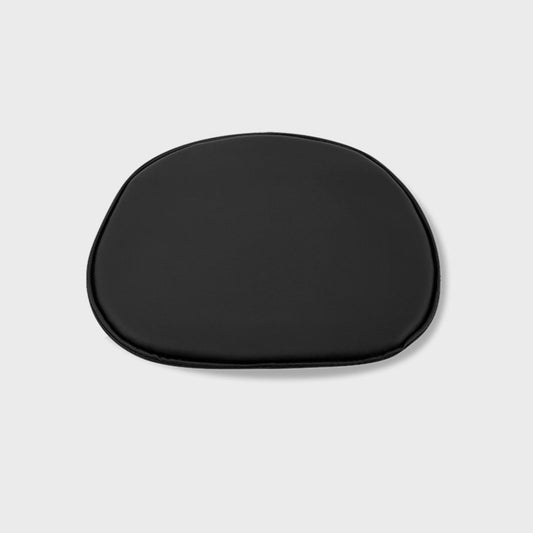 Distinct Designs Classic Mid-Century Design Seat Cushion for Dining Office Chair in Faux Leather-Black-Distinct Designs (London) Ltd