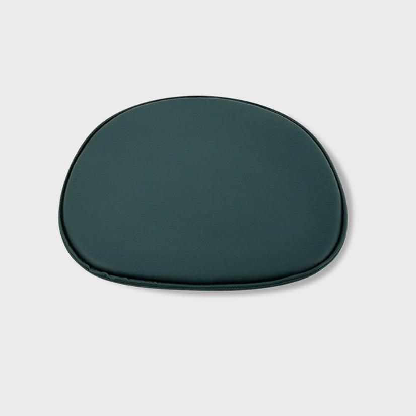 Distinct Designs Classic Mid-Century Design Seat Cushion for Dining Office Chair in Faux Leather-Forest Green-Distinct Designs (London) Ltd