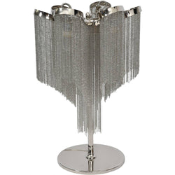 Blakemore Lux Table Light Waterfall Desktop Lamp 4 G9 Bulb Luminaire 47cm high Sideboard Mood light-31x47x31 (WxHxDcm)-Distinct Designs (London) Ltd