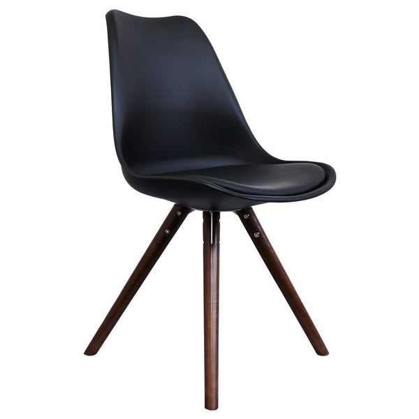 Distinct Designs Classic Mid-Century Design Dining Office Chair in durable Black PP Plastic-Distinct Designs (London) Ltd