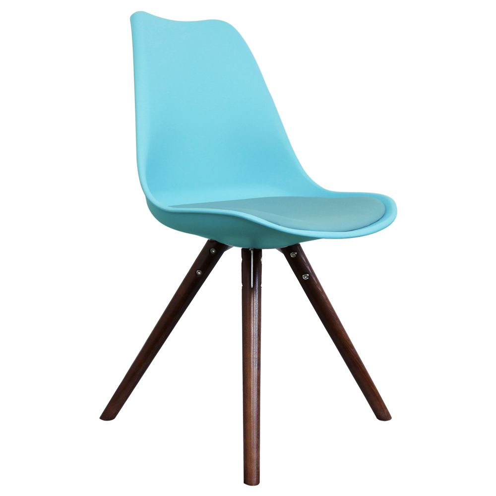 Distinct Designs Classic Mid-Century Design Dining Office Chair in durable Pearl Blue PP Plastic-Distinct Designs (London) Ltd