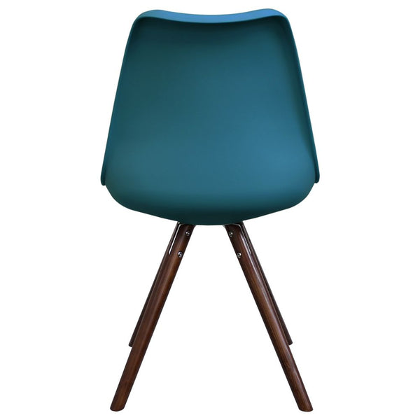 Distinct Designs Classic Mid-Century Design Dining Office Chair in durable Teal PP Plastic-Distinct Designs (London) Ltd