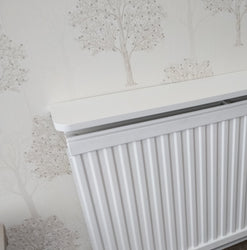 Made to Measure Rounded Radiator Top Shelf Windowsill made with strong 1.8cm thickness material-Distinct Designs (London) Ltd