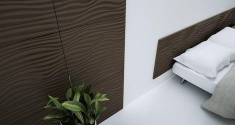 Decorative 3D Textured Feature Wall Panels with Subtle ROSE Design-Distinct Designs (London) Ltd