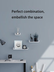 Wall Mounted Shelf, Display, Home Office, Study, Bathroom or Kitchen Storage-Distinct Designs (London) Ltd