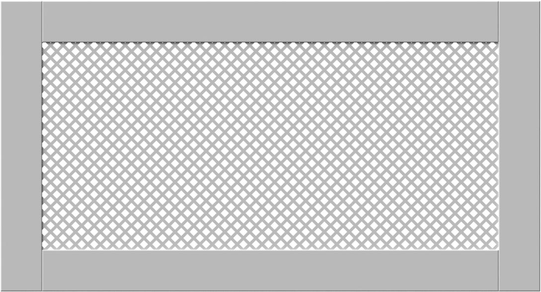 SALE Elegant White Removable Radiator Heater Covers with Classic DIAMOND decorative grille screen panel-70x110cm-Distinct Designs (London) Ltd