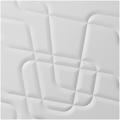 Decorative 3D Textured Feature Wall Panels with Contemporary Intriguing MAZE Design-White-4 x 60x60cm / 23x23"-Distinct Designs (London) Ltd
