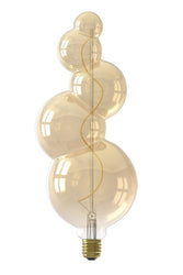 Decorative Vintage Oversized BUBBLE LED Bulb for Display Table Desk Pendant Light Fixtures-XXL-Gold-Distinct Designs (London) Ltd