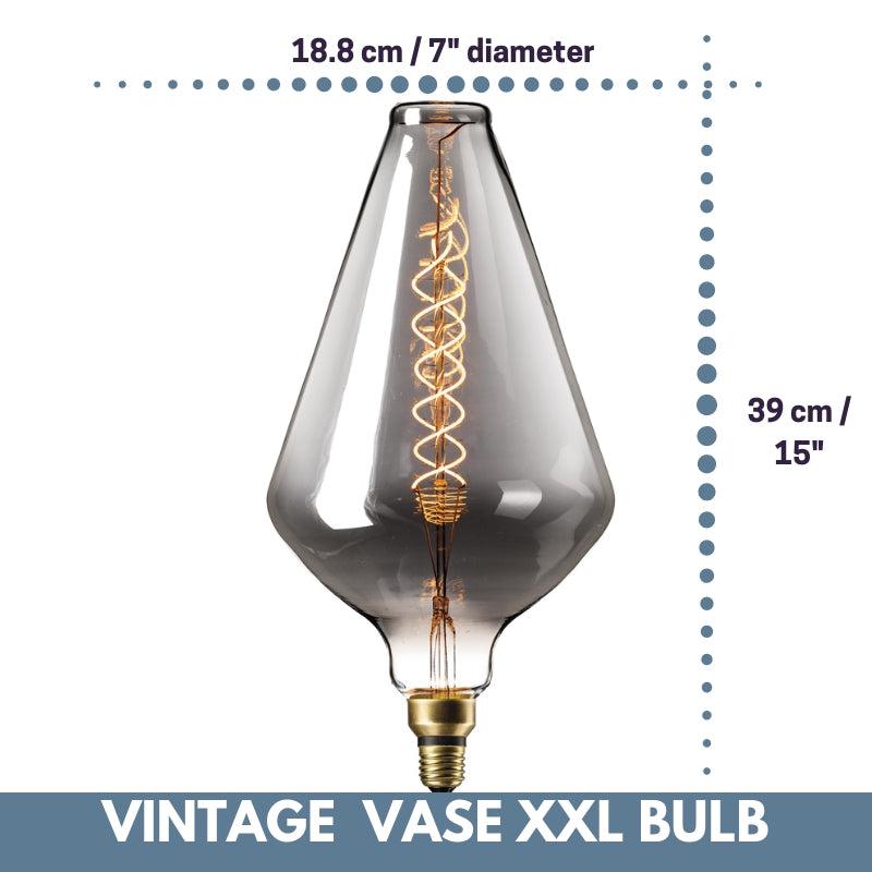 Vintage Oversized VASE LED Bulb for Display Table Desk Pendant Light Fixtures-Distinct Designs (London) Ltd