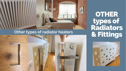 Alternative Radiator Covers Fittings for Column, Roll Round Top Radiators, Bathroom Towel Rails etc.-Other Heaters / Coolers-Distinct Designs (London) Ltd