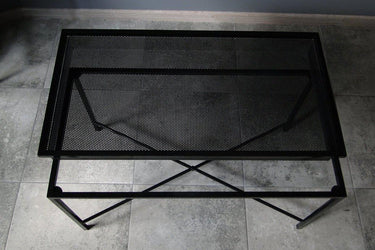 Bespoke Metal Coffee Table 82x41x47cm (LxHxD) in Black-Distinct Designs (London) Ltd
