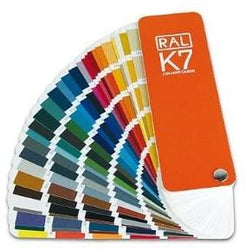 RAL Classic K7 Colour Chart Pallet Icons Fan Deck Swatches with reference numbers-Distinct Designs (London) Ltd