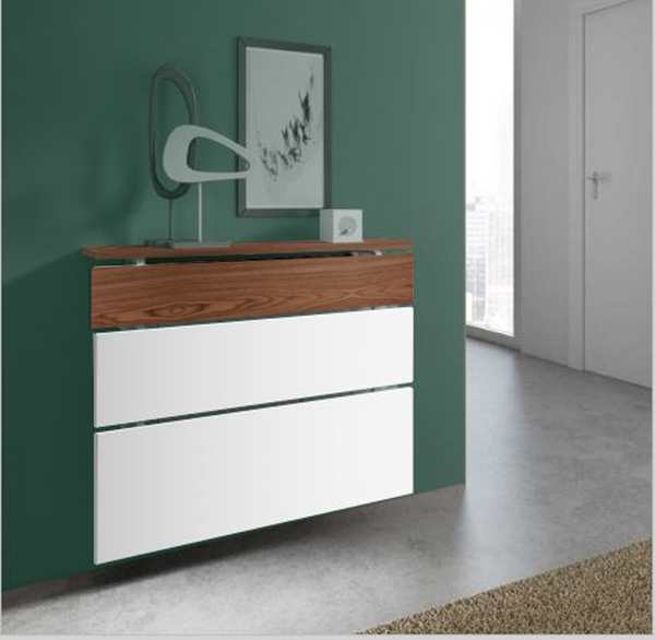 UPGRADE ADD ON Options for Floating Radiator Covers Contrasting top Colours add remove Side Panels-Contrasting Section-Distinct Designs (London) Ltd