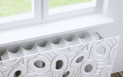 Made to Measure Rounded Radiator Top Shelf Windowsill made with strong 1.8cm thickness material-White-SPECIALSIZE-Distinct Designs (London) Ltd