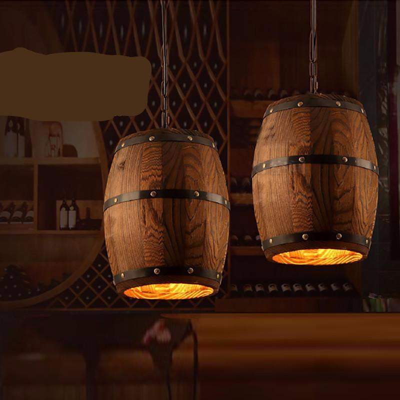 Wine Barrel Hanging Fixture Ceiling Pendant for Traditional Style Country Interior-Distinct Designs (London) Ltd